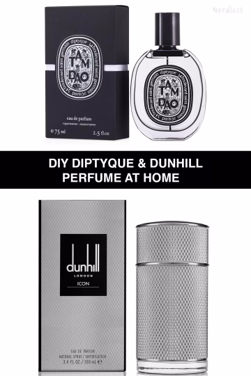 DIY Diptyque Tam Dao & Dunhill Icon Perfume at Home